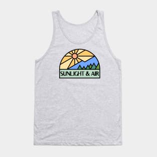 Nature inspiration: Sunlight and Air Tank Top